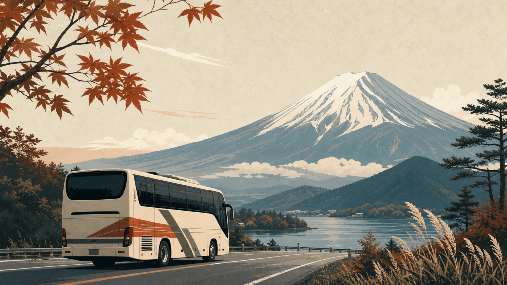 不會開車，也能去浩庵露營｜東京站到本栖湖公共交通實測攻略